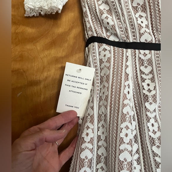 For Love and Lemons Coquette Lace boho/bohemian midi/mini dress. XS NWT - Picture 8 of 10